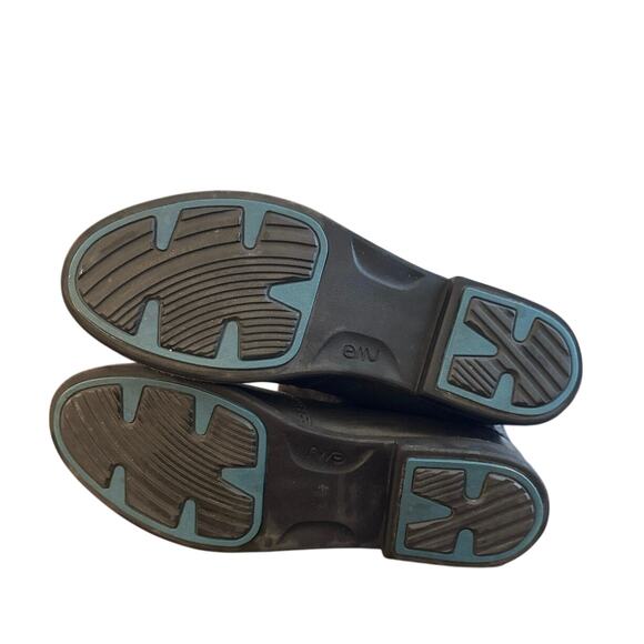 Emu Ainslie Australian black leather biker buckle strap City boots women's 8.5 - Picture 9 of 9